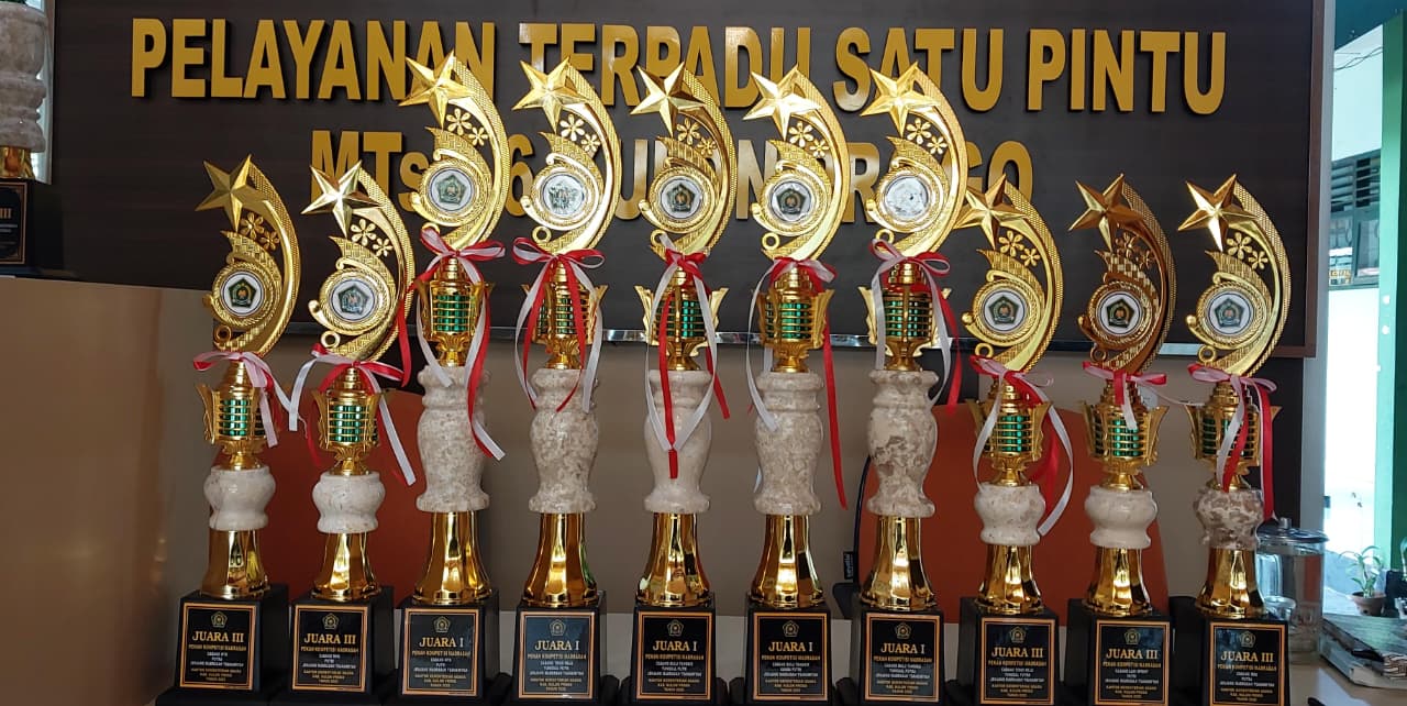 MTsN 6 Kulon Progo Borong 10 Piala di Pekan Kompetisi Madrasah Kabupaten